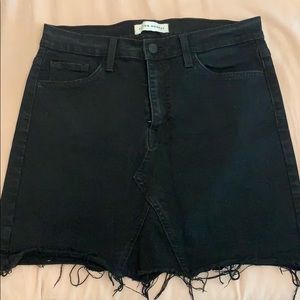 Flying monkey black denim skirt size 29